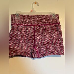 Women's Pink Patterned Shorts
